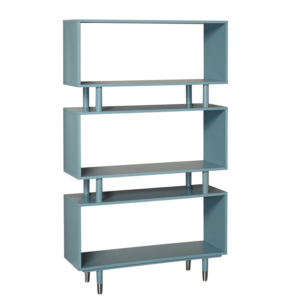 Simple Living Margo Mid-Century Modern 3-tier Bookshelf - 59.5h x 36w x 11.8d