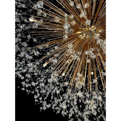 Starburst Chandelier 47 Wide Crystal Lighting Fixture