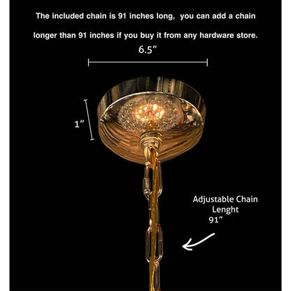 Starburst Chandelier 47 Wide Crystal Lighting Fixture