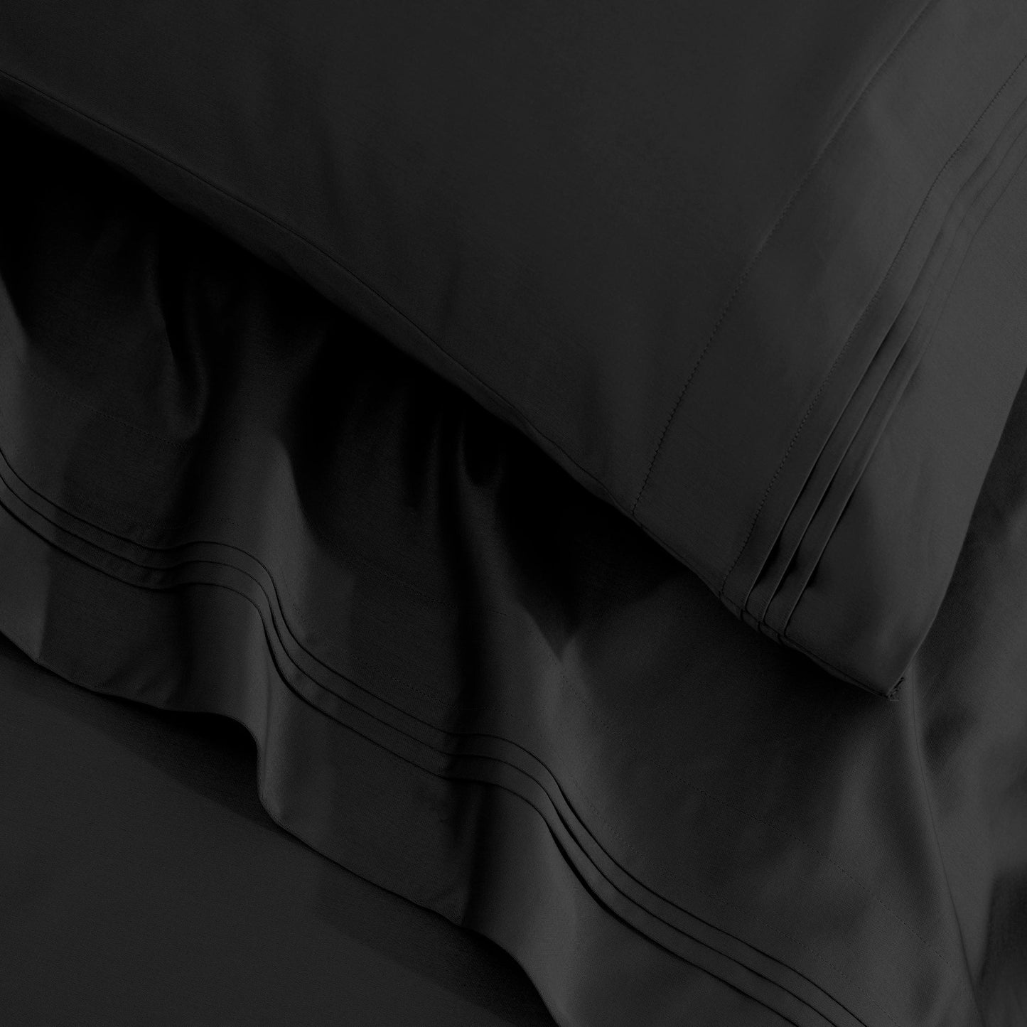 Superior Egyptian Cotton 1500 Thread Count Deep Pocket Solid Sheet Set